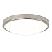 Astro 0906 GR10 Osaka Ceiling Light including 1 x 28 Watt 2D CFL Bulb, Brushed Nickel