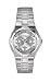Caravelle 3 eye ladies analog with date 8 diamond watch 43P004