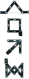 ABUS Faltschloss Bordo 6000/90, 90 cm