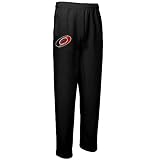 NHL Carolina Hurricanes Emblem Sweatpants - Black (Medium)