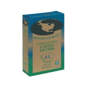 Beyond Gourmet Unbleached Coffee Filters #4 Cone Style 100 Filter(s) ( Multi Pack) 31SqPEO2C3L Beyond Gourmet Unbleached Coffee Filters #4 Cone Style 100 Filter(s) ( Multi Pack)
