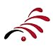 Flensted Mobiles Abstract Flowing Rhythm Mobile in Red