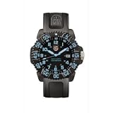 EVO Navy SEAL Colormark, Black Dial w/Blue, Black PU Strap