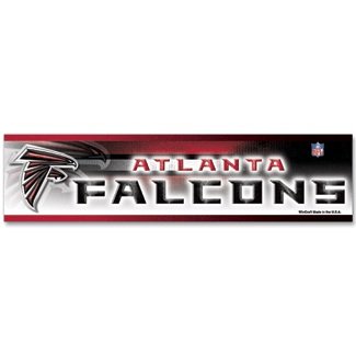 NFL Football Atlanta Falcons Bumper Sticker (2-Pack)