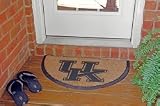 Kentucky Wildcats Half Moon Door Mat