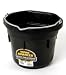 Flat Back Rubber Bucket Df8F - Black - 8 Quart