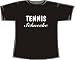 Sports : Tennis Schnecke; T-Shirt schwarz