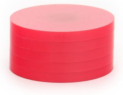 2" Magnetic Status Markers - RED Five Pack