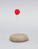 (Price/1)Cat Toy On Spring On Carpet Base
