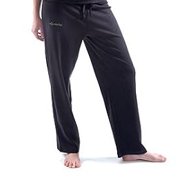 Women's Cotton Workout Pants - Black