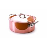 Mauviel M'Heritage 6231.25 6.4-Quart Stewpan with Lid