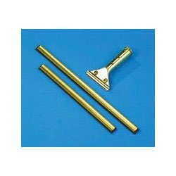 UNGER Golden Clip Window Squeegee Brass Channel 18"
