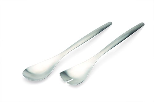 Universal Expert Salad Servers Long Handled Stainless Steel