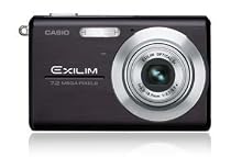 Casio Exilim EX-Z75 7.2MP Digital Camera with 3x Anti Shake Optical Zoom (Black)
