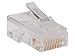 TRIPP LITE 100 Pack RJ45 Plugs Round Solid Stranded Conductor 4-Pair Cat5e Cable (N030-100)