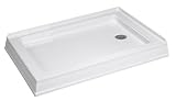 DreamLine SHTR-1036602-00 Right Hand Drain Quad Shower Enclosure Tray, White