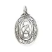 Pendant - Silver Oval Irish Celtic Knots Pendant Charm