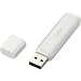 ELECOM USB�t���b�V�� NU 16GB PASS�Z�L�����e�B�@�\�t �z���C�g MF-NU2A16GWH