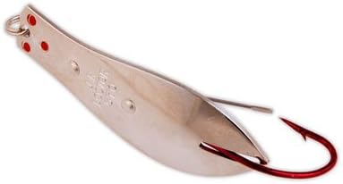 Yellow Bird Fishing Products Weedless Doctor Spoon Fishing Lure (101- Nickel, Size- 1-7/8")