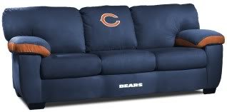 Home Team NFL Chicago Bears Classic Sofa