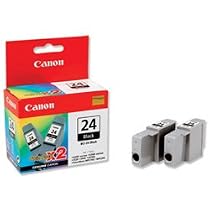 Canon Black ink tank (twin pack) BCI24BKTWIN