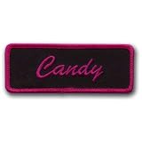 CANDY Iron On Jacket Patch at 99 VOLTS