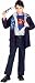 Search : Child's Superman Reversible Clark Kent Costume (Size: Medium 8-10)
