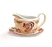 Thanksgiving Turkey Decor Gravy Boat/Bowl and Saucer Set For Table Decor