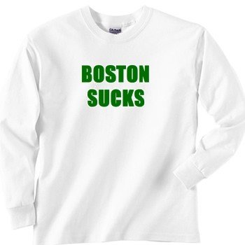 Boston Sucks 3 Sweatshirt
