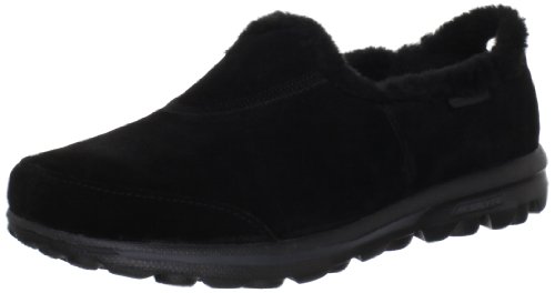 Skechers USA Ltd Women's Go Walk Toasty Black Mules Flats 13533 7 UK