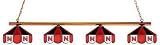 Nebraska Cornhuskers 4-Light Game Table Light NCAA College Athletics