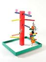 Playpen Wood Parrot Playground 18"x21"x23"h