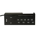 Woods 041650 9-Outlet Surge Protector Power Strip with 4-Foot Cord, 2000 Joules of Protection