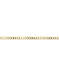14K Gold 5mm Curb Link Chain