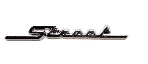 Motorcycle Fender/Saddlebag Emblems Street Emblem Pair