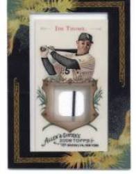 2008 Topps Allen and Ginter Relics #JT Jim Thome - Chicago White Sox (Piece of Authentic Game Used Jersey) (Baseball Cards)