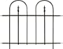 Panacea Products Arched Finial Section, Brushed Bronze