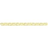 14-karat-gold Flat Anchor Chain Bracelet 8