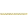 14-karat-gold Flat Anchor Chain Bracelet 8"