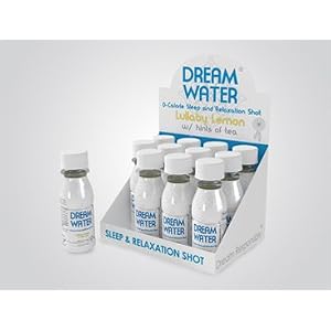 Lullaby Lemon Sleep Shot 2.5 Ounce 12 Pack by Dream Water