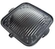 Technique Flame 12 Square Domed Grill Plate