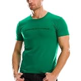 Armani Exchange - Flocked Logo Crew Top