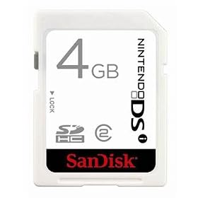 Sandisk 4GB SDHC for Nintendo DSi Sandisk 4GB SDHC for Nintendo DSi