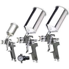Titan (TTN19220) 4 Pc. Gravity Feed HVLP Spray Gun Kit