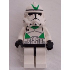 LEGO Star Wars: FIGUR CLONE TROOPER mit grünen Markierungen