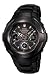 Casio Men's Analog Digital All Black Stainless Steel Atomic Solar G Shock Watch #GW1800BRJ-1A