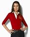 Lauren Jeans Co. Cotton Pique Rugby Shirt