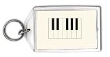 Piano Keys Keychain