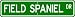 Field Spaniel STREET SIGN ~ High Quality Aluminum ~ Dog Lover