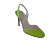 CHRISTIAN LOUBOUTIN Matador Slingback Shoes in Charteuse